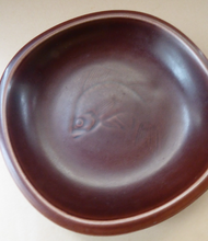 Load image into Gallery viewer, ROYAL COPENHAGEN. Vintage Marselis Aluminia Bowl by Nils Thorsson. 6 inches diameter
