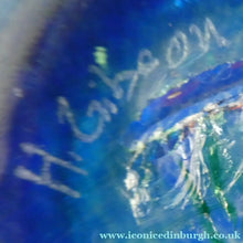 Load image into Gallery viewer, SCANDINAVIAN Art Glass: Large Blue Bowl by Helena Gibson &amp; Two Smaller Ones by Abel Sawe
