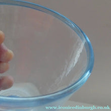 Load image into Gallery viewer, SCANDINAVIAN Art Glass: Large Blue Bowl by Helena Gibson &amp; Two Smaller Ones by Abel Sawe
