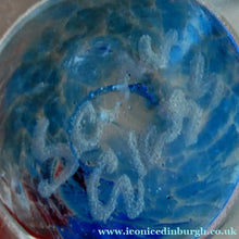 Load image into Gallery viewer, SCANDINAVIAN Art Glass: Large Blue Bowl by Helena Gibson &amp; Two Smaller Ones by Abel Sawe

