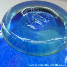 Load image into Gallery viewer, SCANDINAVIAN Art Glass: Large Blue Bowl by Helena Gibson &amp; Two Smaller Ones by Abel Sawe
