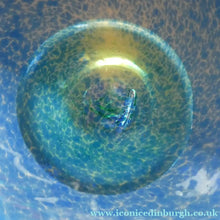 Load image into Gallery viewer, SCANDINAVIAN Art Glass: Large Blue Bowl by Helena Gibson &amp; Two Smaller Ones by Abel Sawe
