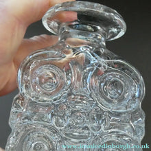Load image into Gallery viewer, Lars Hellsten Skruf Bottle Vase 1960s Swedish Scandinavian Glass
