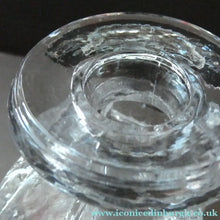 Load image into Gallery viewer, Lars Hellsten Skruf Bottle Vase 1960s Swedish Scandinavian Glass
