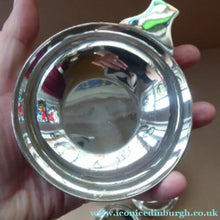 Load image into Gallery viewer, Vintage Scottish Silver Plate Tastevin
