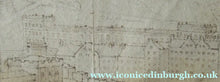 Load image into Gallery viewer, Early 19th Century Panorama of Edinburgh from Calton Hill Pen and Ink Drawing
