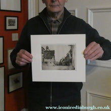 Load image into Gallery viewer, SCOTTISH ART: 1899 D.Y. Cameron Pencil Signed Etching "A Norman Village" (1904)
