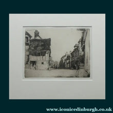 Load image into Gallery viewer, SCOTTISH ART: 1899 D.Y. Cameron Pencil Signed Etching "A Norman Village" (1904)
