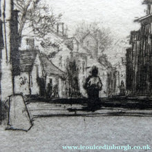 Load image into Gallery viewer, SCOTTISH ART: 1899 D.Y. Cameron Pencil Signed Etching "A Norman Village" (1904)
