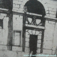 Load image into Gallery viewer, 1899 D.Y. Cameron Pencil Signed Etching of Newgate (from the London Set)
