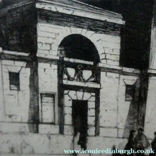 Load image into Gallery viewer, 1899 D.Y. Cameron Pencil Signed Etching of Newgate (from the London Set)
