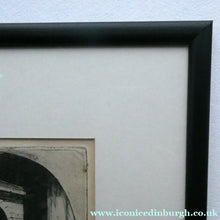 Load image into Gallery viewer, 1899 D.Y. Cameron Pencil Signed Etching of Newgate (from the London Set)
