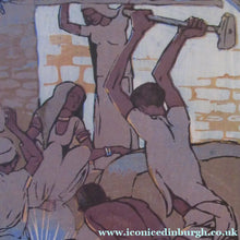 Load image into Gallery viewer, 1920s Mabel Royds Colour Woodcut The Forge, India
