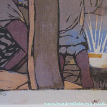 Load image into Gallery viewer, 1920s Mabel Royds Colour Woodcut The Forge, India

