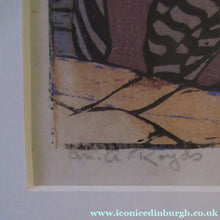 Load image into Gallery viewer, 1920s Mabel Royds Colour Woodcut The Forge, India
