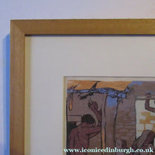 Load image into Gallery viewer, 1920s Mabel Royds Colour Woodcut The Forge, India
