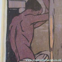 Load image into Gallery viewer, 1920s Mabel Royds Colour Woodcut The Forge, India
