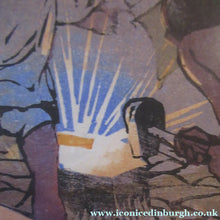 Load image into Gallery viewer, 1920s Mabel Royds Colour Woodcut The Forge, India
