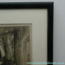 Load image into Gallery viewer, 1920s Etching Drypoint by George Bain. A Man from Macedonia. Pencil Signed
