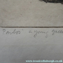 Load image into Gallery viewer, SCOTTISH ART. 1920s Original Etching by George BAIN (1881 - 1968). Rare Document of his Balkan Tours. Pencil Signed
