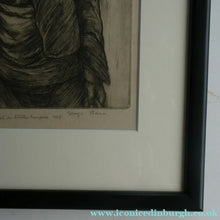 Load image into Gallery viewer, 1920s Etching Drypoint by George Bain. A Man from Macedonia. Pencil Signed
