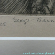 Load image into Gallery viewer, 1920s Etching Drypoint by George Bain. A Man from Macedonia. Pencil Signed
