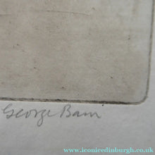 Load image into Gallery viewer, SCOTTISH ART. 1920s Original Etching by George BAIN (1881 - 1968). Rare Document of his Balkan Tours. Pencil Signed
