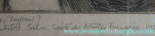 Load image into Gallery viewer, 1920s Etching Drypoint by George Bain. A Man from Macedonia. Pencil Signed
