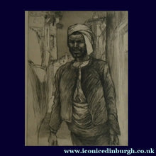 Load image into Gallery viewer, SCOTTISH ART. 1920s Original Etching by George BAIN (1881 - 1968). Rare Document of his Balkan Tours. Pencil Signed
