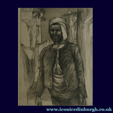 Load image into Gallery viewer, SCOTTISH ART. 1920s Original Etching by George BAIN (1881 - 1968). Rare Document of his Balkan Tours. Pencil Signed
