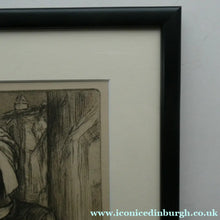 Load image into Gallery viewer, 1920s Etching Drypoint by George Bain. A Man from Macedonia. Pencil Signed
