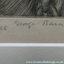 Load image into Gallery viewer, 1920s Etching Drypoint by George Bain. A Man from Macedonia. Pencil Signed
