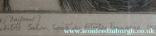 Load image into Gallery viewer, 1920s Etching Drypoint by George Bain. A Man from Macedonia. Pencil Signed
