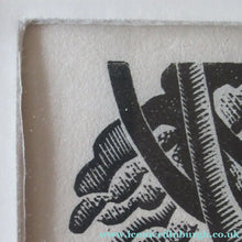 Load image into Gallery viewer, Grosvenor School Alison McKenzie Art Deco Wood Engraving Scottish Art
