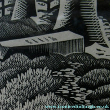 Load image into Gallery viewer, Grosvenor School Alison McKenzie Art Deco Wood Engraving Scottish Art
