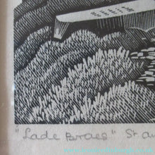 Load image into Gallery viewer, Grosvenor School Alison McKenzie Art Deco Wood Engraving Scottish Art
