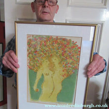 Load image into Gallery viewer, 1996 Colour Lithograph Adam and Eve by Syvlia von Hartmann 
