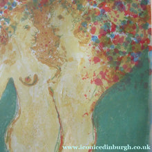 Load image into Gallery viewer, 1996 Colour Lithograph Adam and Eve by Syvlia von Hartmann 
