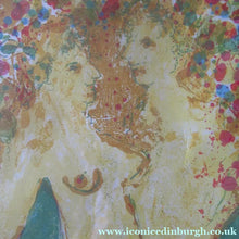 Load image into Gallery viewer, 1996 Colour Lithograph Adam and Eve by Syvlia von Hartmann 
