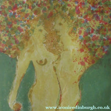 Load image into Gallery viewer, 1996 Colour Lithograph Adam and Eve by Syvlia von Hartmann 

