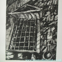 Load image into Gallery viewer, 1980s Jo Ganter Etching Inspired by Piranesi Pencil Signed
