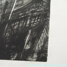 Load image into Gallery viewer, 1980s Jo Ganter Etching Inspired by Piranesi Pencil Signed
