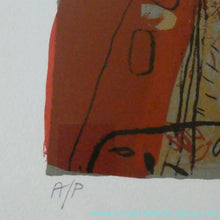 Load image into Gallery viewer, SCOTTISH ART: 1993 Original Screenprint by BARBARA RAE (b. 1943) Entitled "Seagate". Pencil signed
