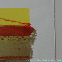 Load image into Gallery viewer, SCOTTISH ART: 1993 Original Screenprint by BARBARA RAE (b. 1943) Entitled "Seagate". Pencil signed

