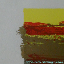 Load image into Gallery viewer, SCOTTISH ART: 1993 Original Screenprint by BARBARA RAE (b. 1943) Entitled "Seagate". Pencil signed
