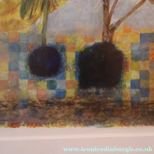 Load image into Gallery viewer, SCOTTISH ART. 2002 Gouache &amp; Wax Drawing by Sylvia von Hartmann Entitled "Botanical Assembly"
