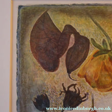 Load image into Gallery viewer, SCOTTISH ART. 2002 Gouache &amp; Wax Drawing by Sylvia von Hartmann Entitled "Botanical Assembly"
