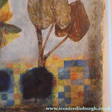Load image into Gallery viewer, SCOTTISH ART. 2002 Gouache &amp; Wax Drawing by Sylvia von Hartmann Entitled "Botanical Assembly"

