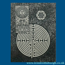 Load image into Gallery viewer, SCOTTISH ART. Alfons Bytautas (RSA). Mystical Symbols Etching. Pencil Signed
