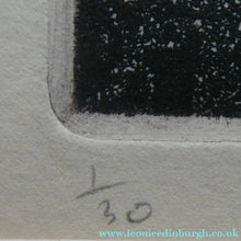Load image into Gallery viewer, SCOTTISH ART. Alfons Bytautas, RSA. Mystical Symbols Etching. Pencil Signed
